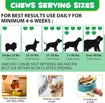 Probiotics for Dogs,Dog Probiotics for Digestive Enzymes, Gut Health,Itchy Skin, Allergies, Yeast Balance,Probiotics Chew for Dogs,Dog Probiotics for Small, Medium and Large Dogs, 30 Count,Duck Flavor