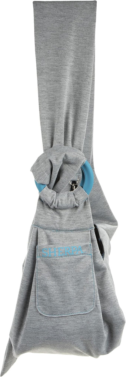 Sherpa Sling Hands-Free Wearable Pet Carrier - Gray, One Size