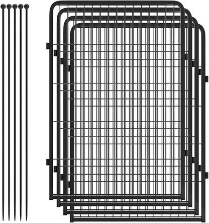 FXW Rollick Dog Playpen for Yard, RV Camping│Patented, 40 inch 4 Panels