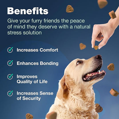 Zip-Lock, No Poo Probiotic Dog Chews - Digestive Strength, Gut Health Support - Dog Supplement for General Health Support - Skin & Coat