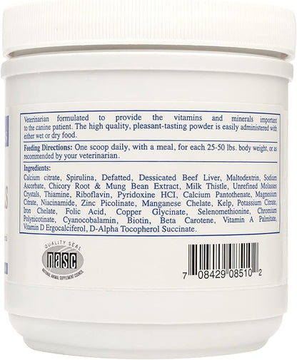 Rx Vitamins Essentials for Dogs - Daily Dog Multivitamin Powder - with Blue Spirulina for Dogs, Kelp Powder, and Milk Thistle for Dogs - Complete Dog Vitamins and Essential Minerals - 8 oz