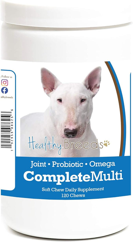 Healthy Breeds Bull Terrier All in One Multivitamin Soft Chew 120 Count