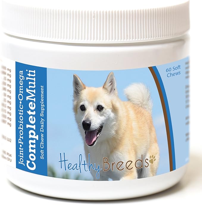Healthy Breeds Norwegian Buhund All in One Multivitamin Soft Chew 60 Count