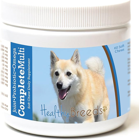 Healthy Breeds Norwegian Buhund All in One Multivitamin Soft Chew 60 Count