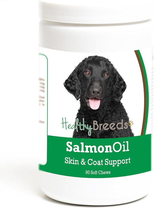 Healthy Breeds Curly-Coated Retriever Salmon Oil Soft Chews 90 Count