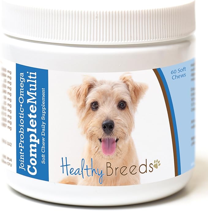 Healthy Breeds Norfolk Terrier All in One Multivitamin Soft Chew 60 Count