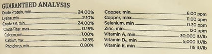 Milk Products Grade A Ultra 24 Milk Replacer, 4-Pound