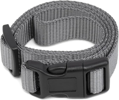 PetSafe 3/4 Replacement Collar Strap with no Holes, for PetSafe Bark, Wireless Fence, In-Ground Fence and Pawz Away Collars, Grey