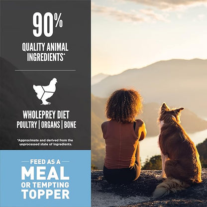 ORIJEN Original Freeze Dried Medallions, Grain Free Dry Dog Food and Topper, WholePrey Ingredients, 16 oz
