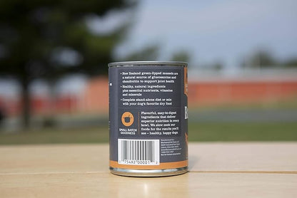 Blackwood Pet Food Grain Free Wet Dog Food Made in USA [All Natural Canned Dog Food], Chicken & Salmon with Pumpkin, 13 oz. can, Pack of 12