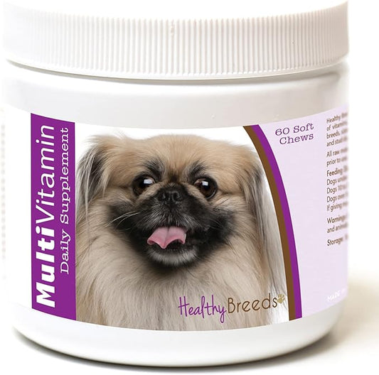 Healthy Breeds Pekingese Multi-Vitamin Soft Chews 60 Count
