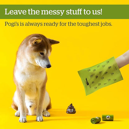 Pogi's Pet Supplies Poop Bags - 50 Rolls (750 Dog Poop Bags) +2 Dispensers - Leak-Proof, Earth-Friendly Poop Bags for Dogs