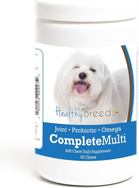Healthy Breeds Coton de Tulear All in One Multivitamin Soft Chew 90 Count