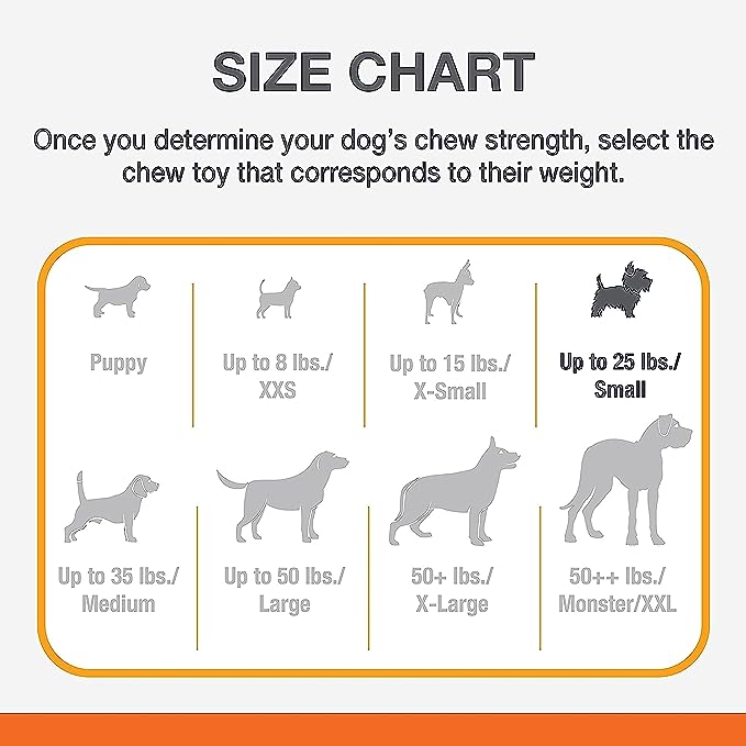 Nylabone Strong Chew Cone Stuffable Chew Toy for Dogs, Bacon Flavored Fillable Treat Toy, Small/Regular - Up to 25 Ibs. (1 Count)