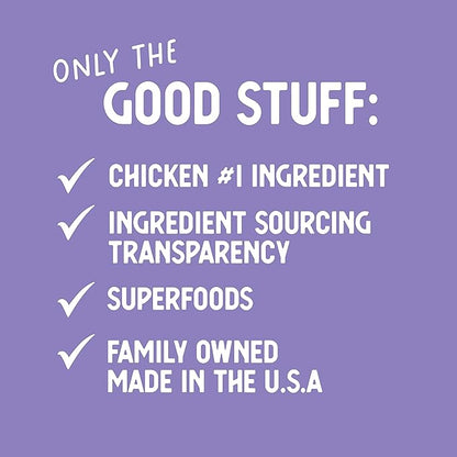 Health Extension Super Bites, Freeze-dried Raw, Gluten & Grain-free, with Extra Protein & Super Tasty Healthy Meal Mixer for Dogs, Chicken Recipe (3.5 Oz / 99 g)