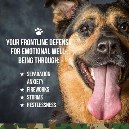 Operation Good Boy - SRE: Calming Supplement for Pets - 90 Count Soft Chews - 12.7oz - Alleviates Anxiety and Promotes Relaxation - Made Natural Ingredients - Veteran Owned