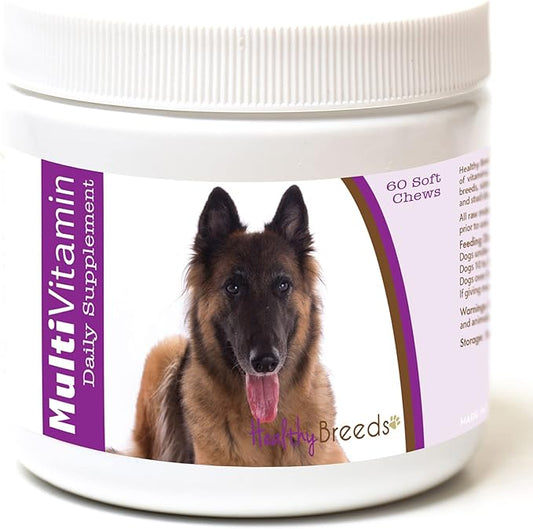 Healthy Breeds Belgian Tervuren Multi-Vitamin Soft Chews 60 Count
