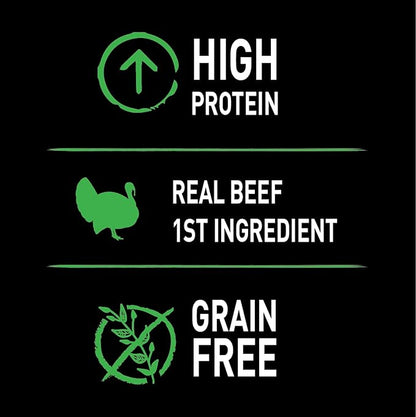 CRAVE Grain Free Adult Canned High Protein Natural Soft Wet Dog Food Turkey Paté, (12) 12.5 oz. Cans