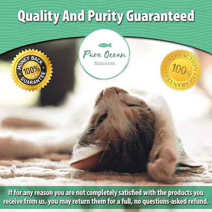 Wild Alaskan Salmon Fish & Hemp Seed Oil for Dogs 16 oz; Natural Liquid Supplement with Omega 3's Support Joint, Heart, and Immune Health; Essential Fatty Acids Promote a Shiny Coat and Healthy Skin