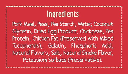 Wholesomes Bruno's Jerky Strips Grain Free Dog Treats, 25 oz, red