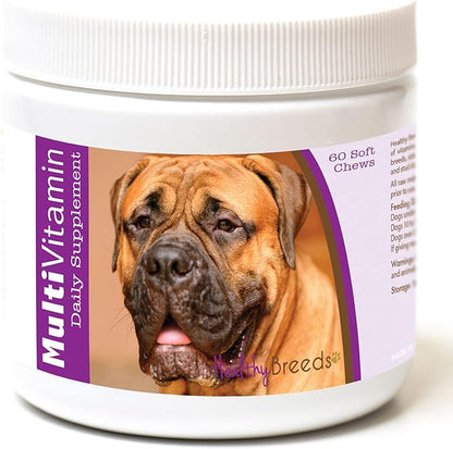 Healthy Breeds Bullmastiff Multi-Vitamin Soft Chews 60 Count
