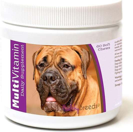 Healthy Breeds Bullmastiff Multi-Vitamin Soft Chews 60 Count