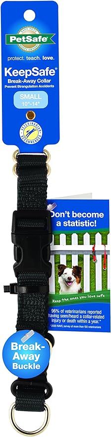 PetSafe KeepSafe Break-Away Collar, Prevent Collar Accidents for your Dog or Puppy, Improve Safety, Compatible with Leash Use, Adjustable Sizes