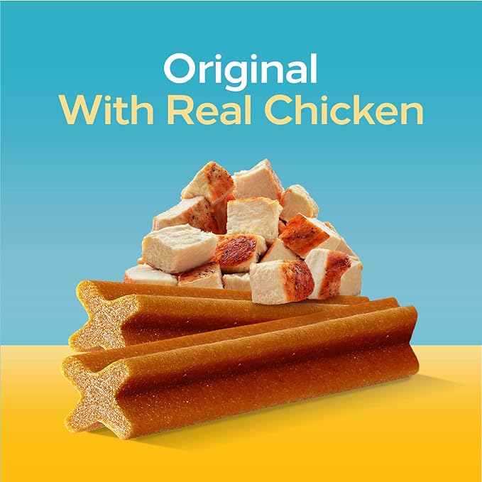 PEDIGREE DENTASTIX Toy/Small Dog Dental Treats Original Flavor Dental Bones, 13.97 oz. Pack (58 Treats)