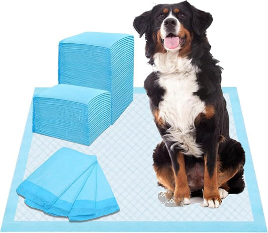80Count Dog Pee Pads Extra Large, 31"X35", Puppy Pads Pet Training Pads, Disposable Pee Pads for Dogs, for Pet Potty Training