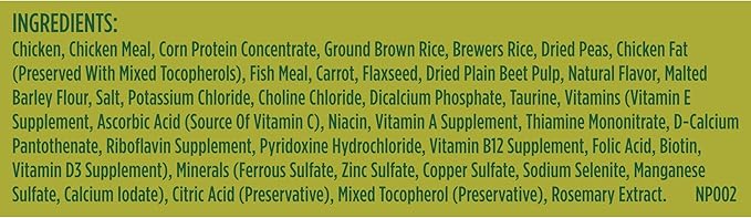 Rachael Ray Nutrish Premium Natural Dry Cat Food with Added Vitamins, Minerals & Other Nutrients, Real Chicken & Brown Rice Recipe, 14 Pound Bag
