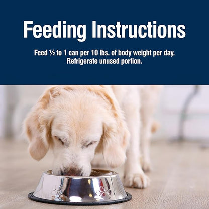 Blue Buffalo True Solutions Skin & Coat Care Adult Wet Dog Food, Made with Natural Ingredients and Wholesome Grains, Whitefish, 12.5-oz. Cans (12 Count)