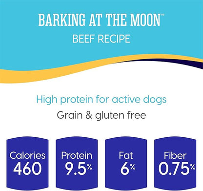 Solid Gold High Protein Wet Dog Food - Barking at The Moon Grain Free with Real Beef - 6Ct/13.2Oz Can…