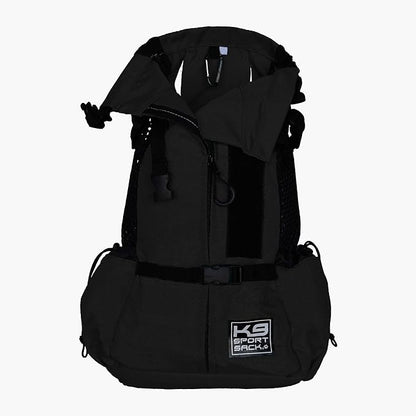 K9 Sport Sack | Adjustable Dog Carrier Backpack (X-Small, Air 2 - Jet Black)