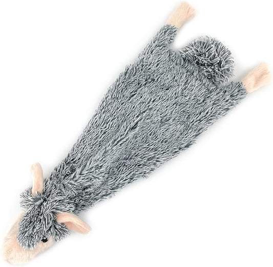 Best Pet Supplies Stuffing Free Squeaky Dog Toys for Small Dogs, Medium Dogs, and Large Dogs, Durable, Best Dog Chew Toy for Teething Puppy, Indoor Play, Holds Plastic Bottle - Sheep, Large