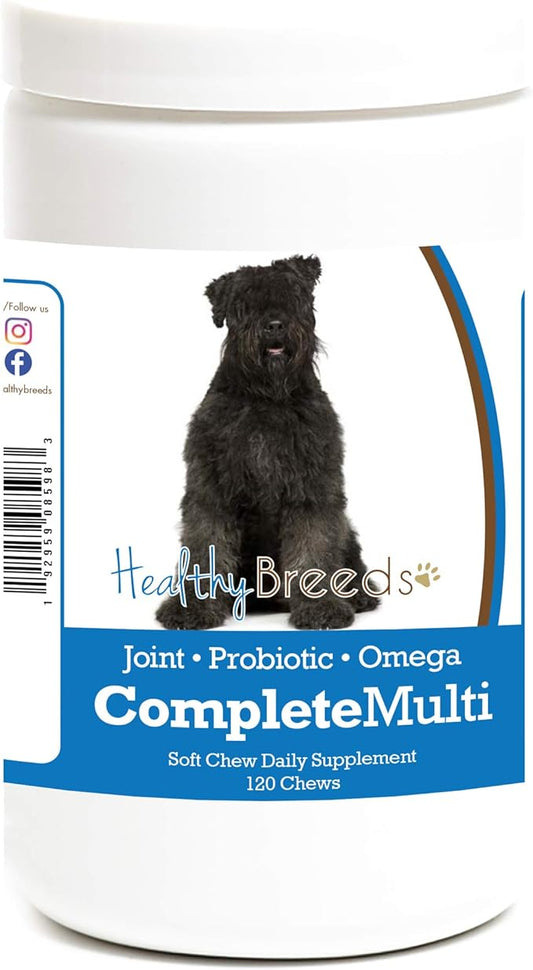 Healthy Breeds Bouvier des Flandres All in One Multivitamin Soft Chew 120 Count