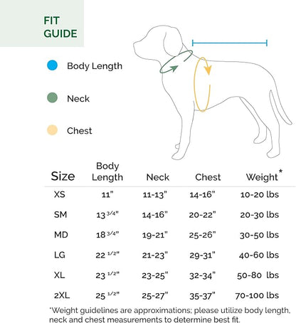 Furhaven Water-Repellent XXL Dog Coat, Washable & Reflective w/ Leash Access & Stretch Fabric - Pro-Fit Active Jacket - Chrome, 2XL/XX-Large