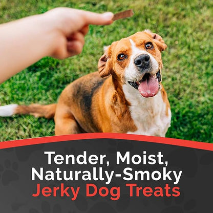 Miss Nelly's - Chicken Jerky Dog Treats - Soft Sticks - USA Made and Sourced - Original Smoke House Recipe - Small Batch Chicken Jerky for Dogs - Minimally Processed - 8 oz. Bag