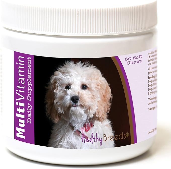 Healthy Breeds Cockapoo Multi-Vitamin Soft Chews 60 Count
