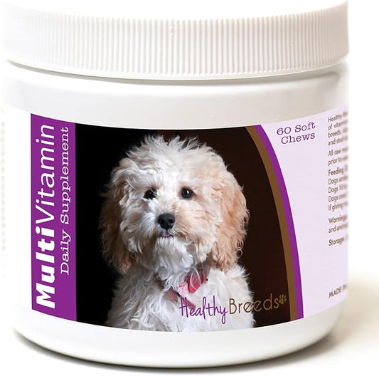 Healthy Breeds Cockapoo Multi-Vitamin Soft Chews 60 Count