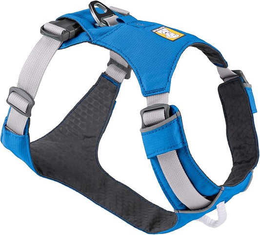 Ruffwear, Hi & Light, Everyday Lightweight Dog Harness, Trail Running, Walking, Hiking, All-Day Wear, Blue Dusk, Small