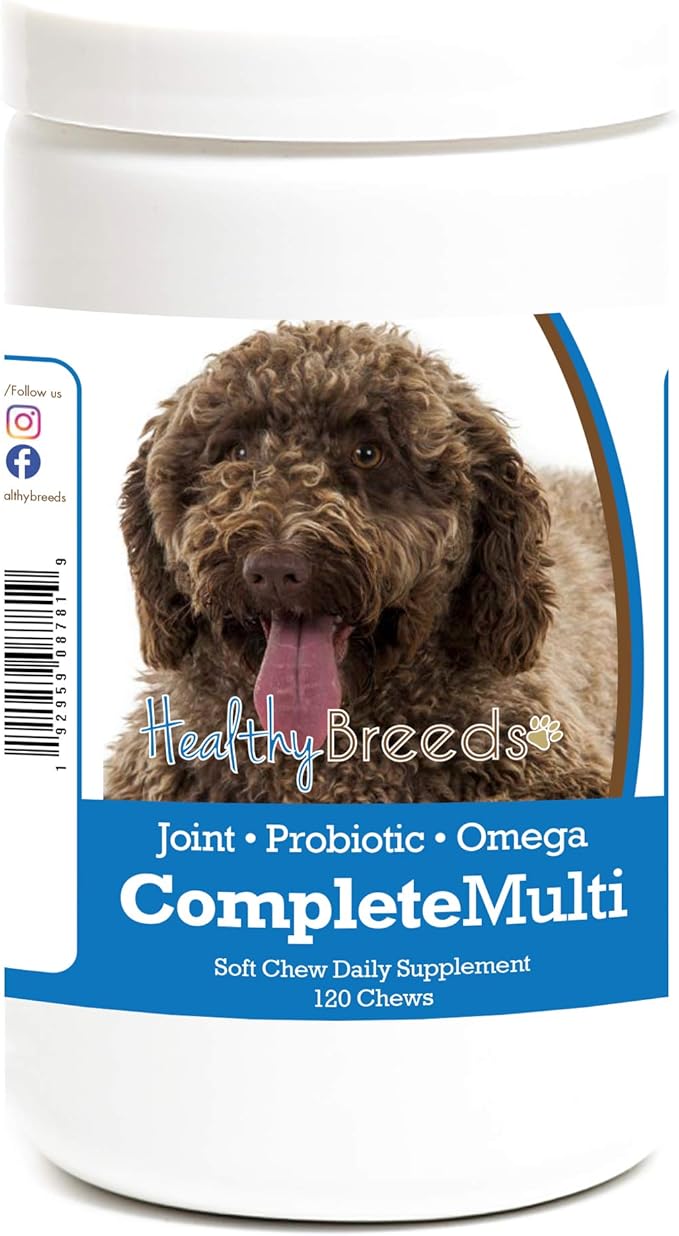 Healthy Breeds Spanish Water Dog All in One Multivitamin Soft Chew 120 Count