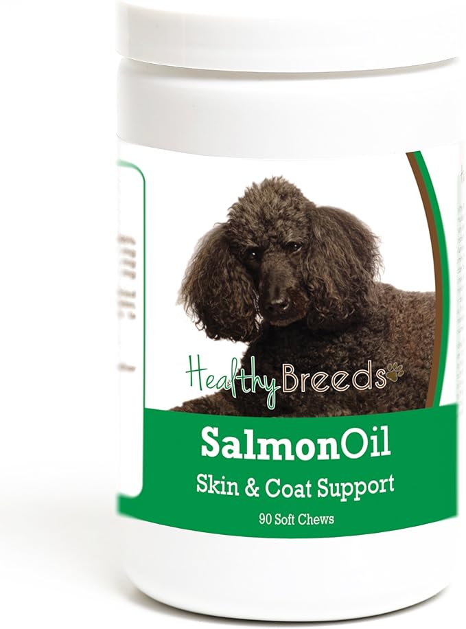 Healthy Breeds Poodle Salmon Oil Soft Chews 90 Count