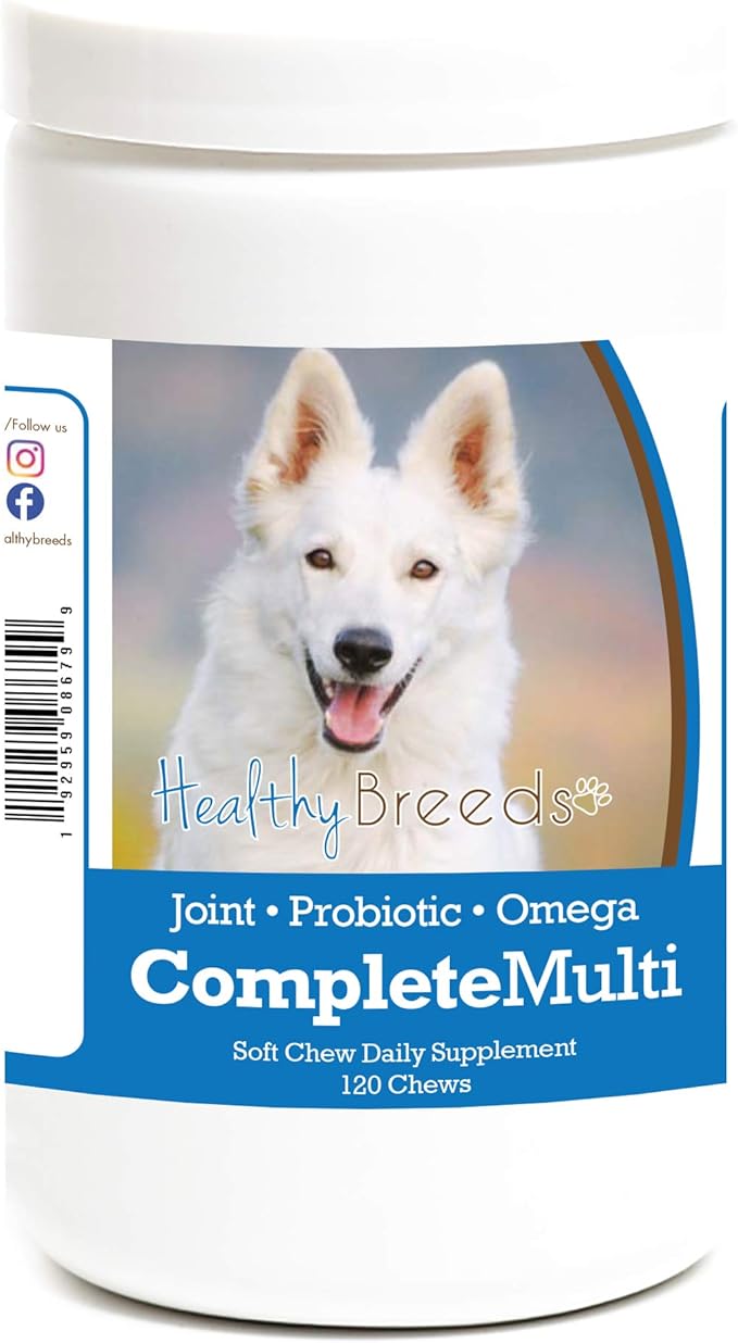 Healthy Breeds German Shepherd All in One Multivitamin Soft Chew 120 Count