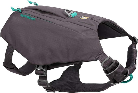 Ruffwear, Switchbak Dog Harness, Pack & Harness Hybrid for Day Trips & Everyday Use, Granite Gray, Small