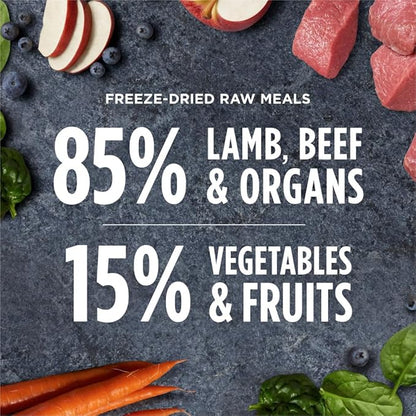 Instinct Freeze Dried Raw Meals Grain Free Recipe Dog Food - Lamb, 24 oz.