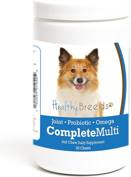 Healthy Breeds Icelandic Sheepdog All in One Multivitamin Soft Chew 90 Count