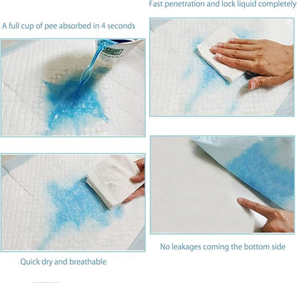 Disposable Pee Pads 24"x16.5", Replacement Puppy Pads for Dog Potty, Super Absorbent, Leak-Proof & Odor Control, Giant Size 20 Count Suitable for Large Dogs