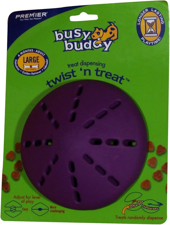 PetSafe Busy Buddy Twist 'n Treat Dispensing Dog Toy - Large