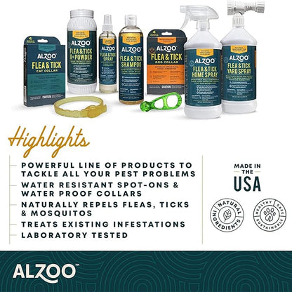 Flea & Tick Squeeze-On for Dogs, Helps Repel Fleas, Ticks & Mosquitos, Up to 3-Months Protection, 100% Plant-Based Active Ingredients, Water-Resistant, 3 EZ-On Applicators Per Pack