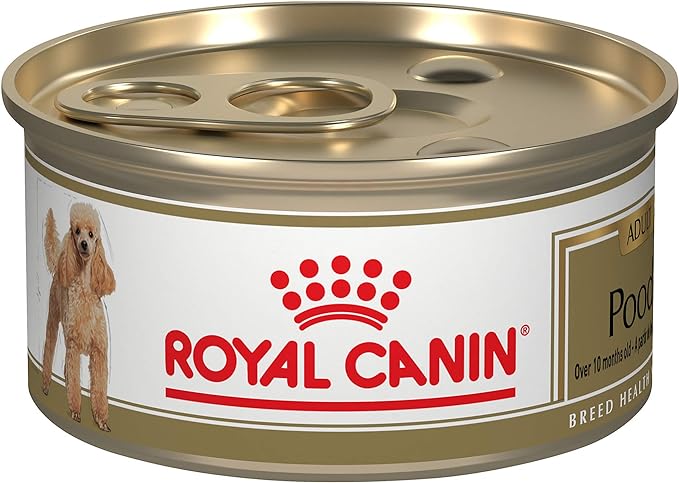 Royal Canin Poodle Adult Breed Specific Wet Dog Food, 3 oz can (24-count)